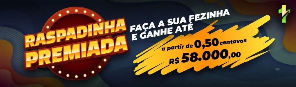 Raspadinha premiada e bônus do Umcassino