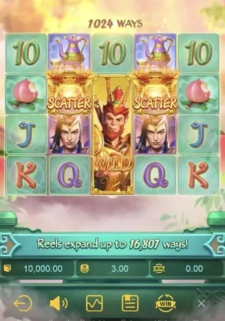Legendary Monkey King no celular — 1024 ways