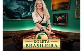 Apresentadora da Roleta Brasileira ao vivo